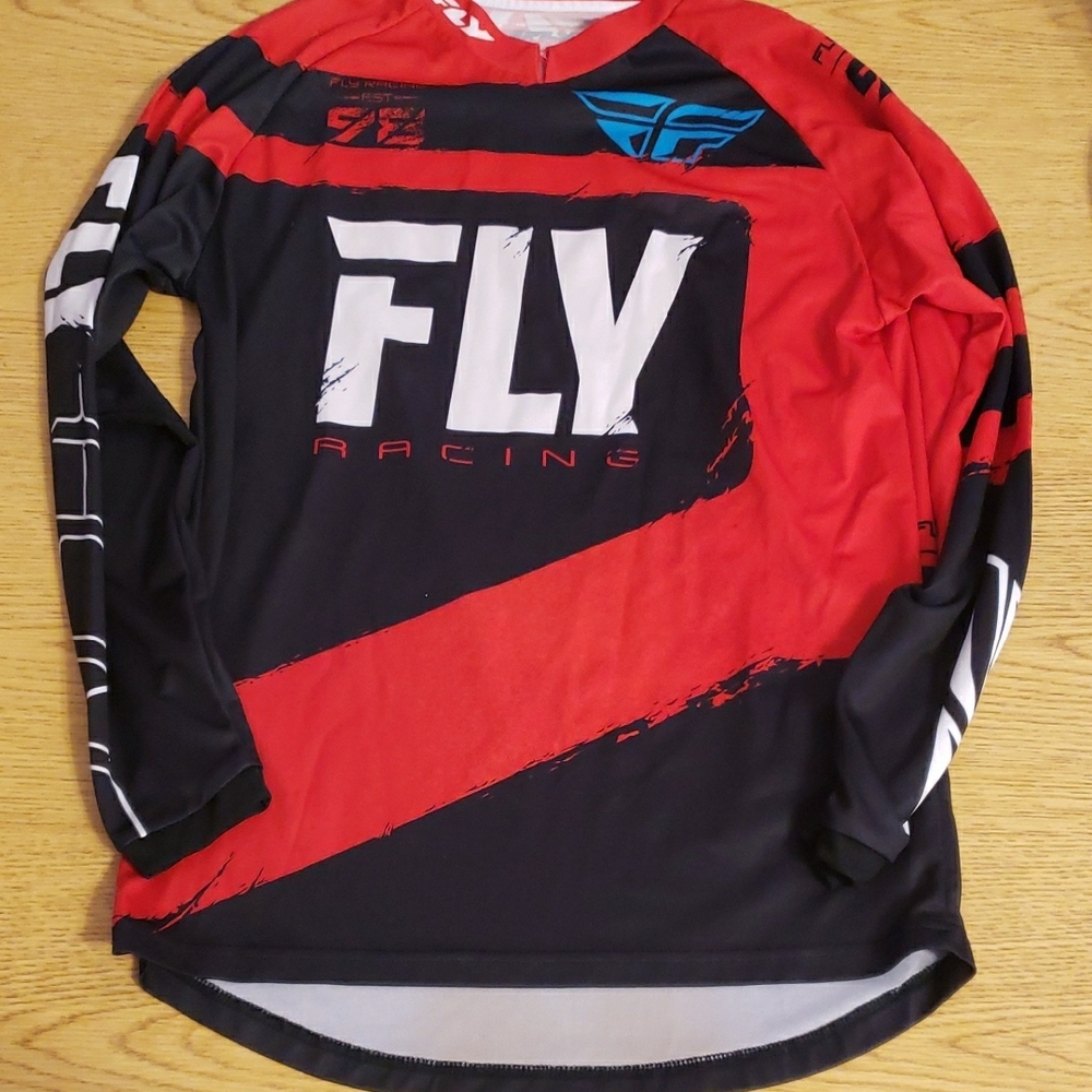 Kids Red and Black Jersey